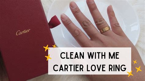 cartier ring cleaning|cartier ring resize.